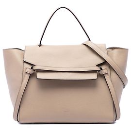 Céline Bolsa tiracolo Celine Mini de couro bege Bege