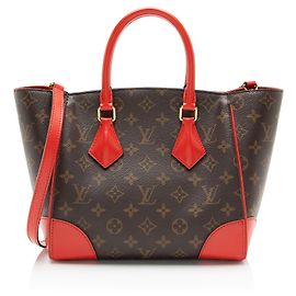 Bolsa Phenix PM em canvas Monogram Louis Vuitton Marrom