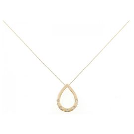 Autre Marque Collier en diamant Au750 Doré