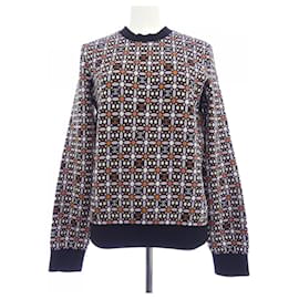 Chanel Strickpullover Schwarz Pink Weiß Orange