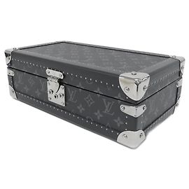 Louis Vuitton Monogram Eclipse Jewelry Case Black