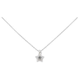 Autre Marque Au750 Diamant-Halskette Silber