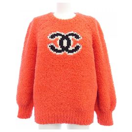 Chanel Kaschmir-Mischstrick Rot