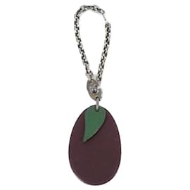Hermès PRUNE Fruits Box Calf Portachiavi Porpora