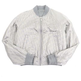 Giacca Bomber in Nylon Dior Oblique Marrone