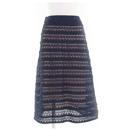 Saia de algodão Gucci Azul Outro