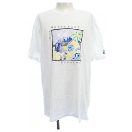 Camiseta de algodón Supreme The North Face Blanco