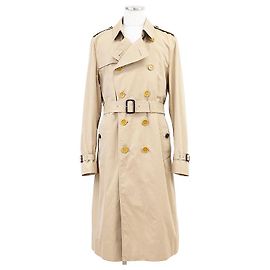 Gabardina de algodón Burberry London Beige