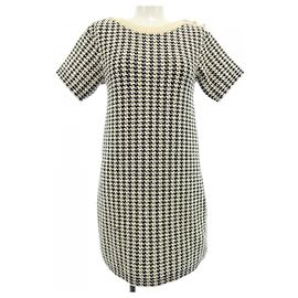 Robe Christian Dior Noir Beige