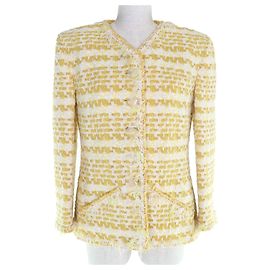Giacca in tweed Chanel Giallo