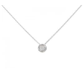 Autre Marque Vendome Platin-Diamant-Halskette Silber