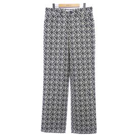 Autre Marque Marine Serre Pants Black Beige