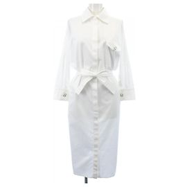 Hermès Robe Chaine d'Ancre Hermes Blanc