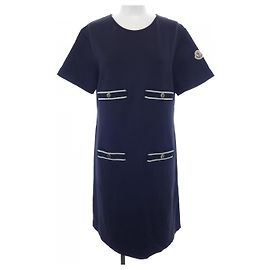 Robe Moncler Bleu Bleu Marine