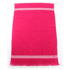 Toalla de Playa de Algodón Hermès Yachting PM Large Rosa