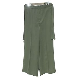 Autre Marque UN3D. Suspender Bootcut Pants Green Khaki