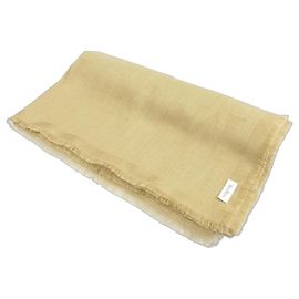 Max Mara Monogramm-Jacquard-Stola Beige
