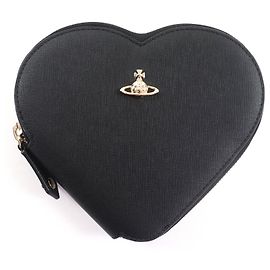 Borsa a Spalla Vivienne Westwood SAFFIANO Nero