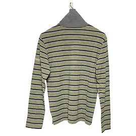 Top de cuello alto con bordes Burberry Golf Multicolor