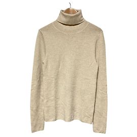 Autre Marque IENA Rollkragenstrickpullover Beige