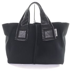 Autre Marque Sac cabas en cuir WET kawa-kawa Noir