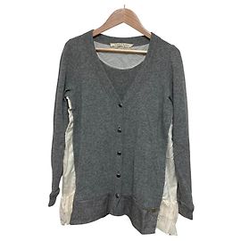 Autre Marque ottod'Ame Docking Knit Cardigan Brown Other