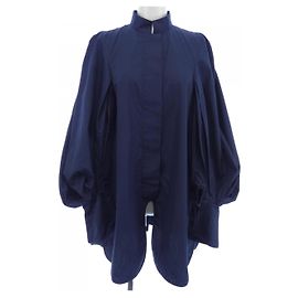 Autre Marque Camicia Mame Kurogouchi MM20EW-SH045 Blu Blu navy