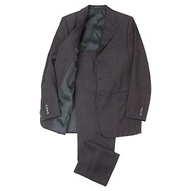 Louis Vuitton Wool Suit Set Brown Dark grey