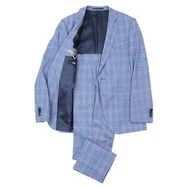 Autre Marque Hugo Boss CARLO BARBERA Super130s Wool Suit Set Blue Other