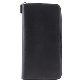 Prada Organizer Saffiano Long Wallet Black