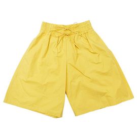 Jil Sander Cotton Shorts Other Yellow