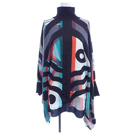 Hermès Hermes Silk Top Brown Black White