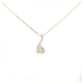 Autre Marque Colar de Diamante Au750 Rosa