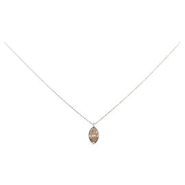 Autre Marque Collier en diamant Au750 Rose