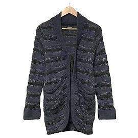Autre Marque OZONE ROCKS Strickjacke aus Mischgewebe Braun
