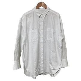 Autre Marque COCUCA Thomas Mason Oversize Work Shirt Weiß