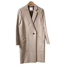 Autre Marque Casaco Chester de lã CINOH Rosa Bege