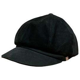 Autre Marque CA4LA Wildleder-Cap Schwarz