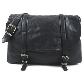 CHROME HEARTS G BENSIMONE Borsa a tracolla in pelle Nero