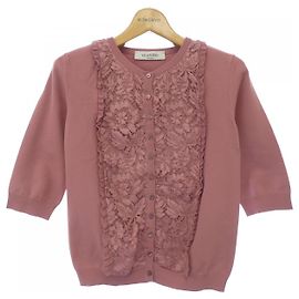 Valentino Wollstrickjacke Pink