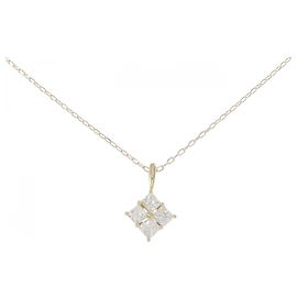 Autre Marque Collana con Diamanti Au750 D'oro