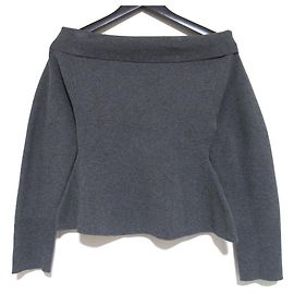 Autre Marque ENFOLD LOW-NECK PULLOVER Knitwear Brown