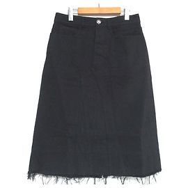Jil Sander Jeansrock Schwarz