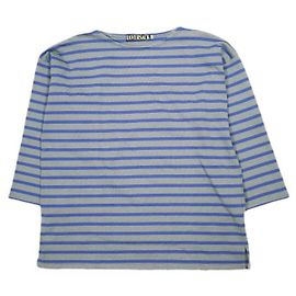 Autre Marque CAMICIA BASQUE HAVERSACK T-shirt in cotone Marrone Blu