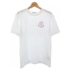 Camiseta de algodón Moncler Blanco