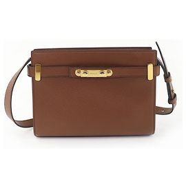 Bolsa de ombro 2way em couro Bally Marrom