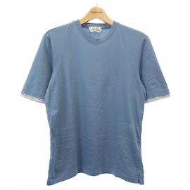Camiseta Hermès T-shirt de Algodón XS Azul