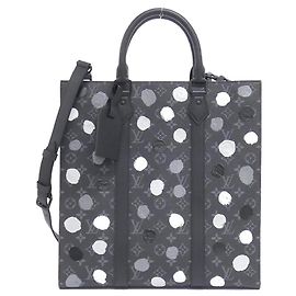 Louis Vuitton Monogram Eclipse Sac Plat Bag Nero