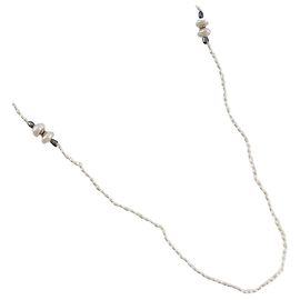 Autre Marque Collana lunga di perle Au750 D'oro