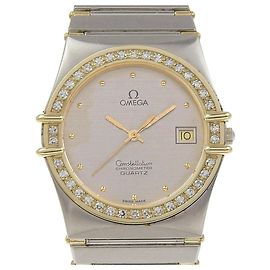 Relógio Omega Constellation em aço inoxidável Prata